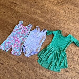 3 Girls Leotards (sz 8)